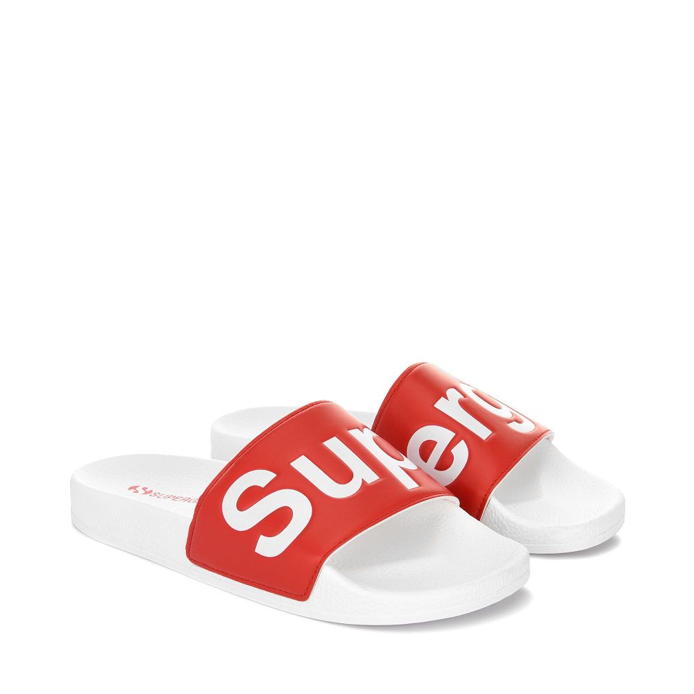 Superga 1908 Slides Polysoft Grey Slides - Men's Shoes USA | US6496675